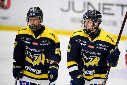 s Madeleine Ericsson och Thea Johansson