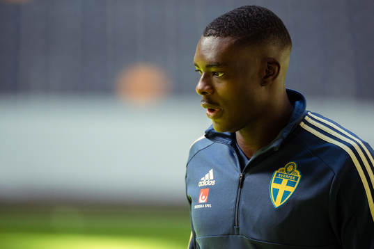 Ken Sema of the Swedish national football team