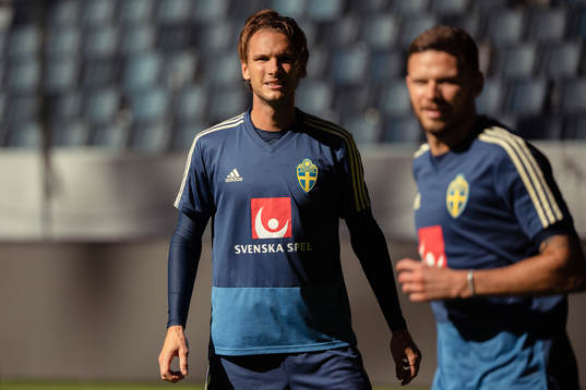 Albin Ekdal of the Swedish national football team