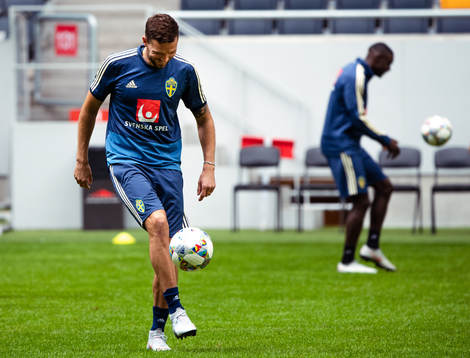 Marcus Berg of the Swedish national football team