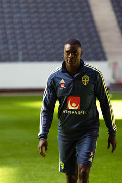 Ken Sema of the Swedish national football team