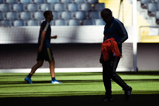 head coach Janne Andersson of the Swedish national football