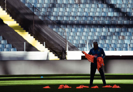 head coach Janne Andersson of the Swedish national football