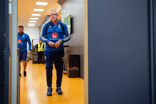 head coach Janne Andersson of the Swedish national football