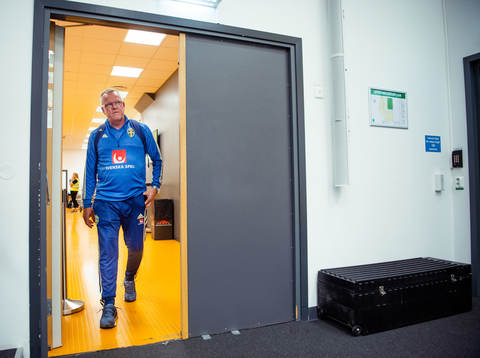 head coach Janne Andersson of the Swedish national football