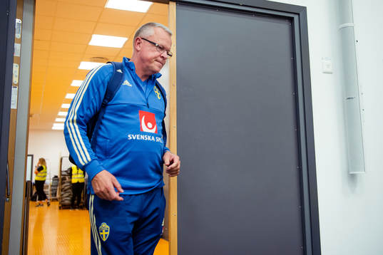 head coach Janne Andersson of the Swedish national football