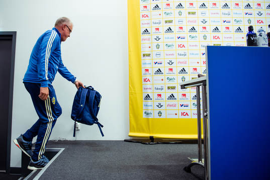 head coach Janne Andersson of the Swedish national football