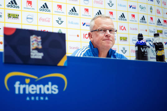 head coach Janne Andersson of the Swedish national football
