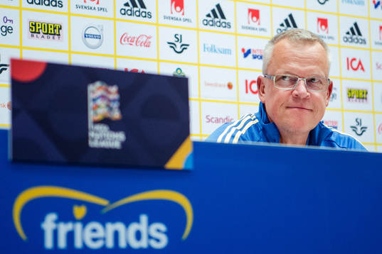head coach Janne Andersson of the Swedish national football