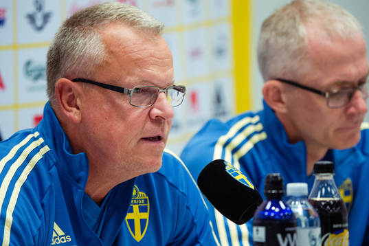 head coach Janne Andersson of the Swedish national football