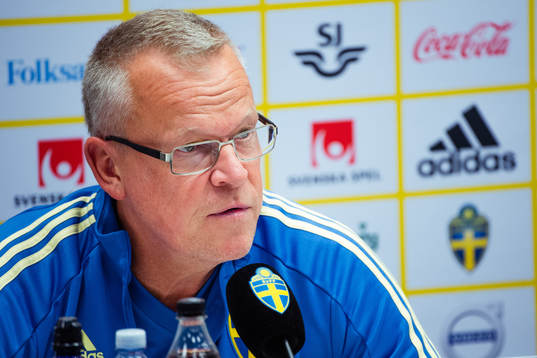 head coach Janne Andersson of the Swedish national football