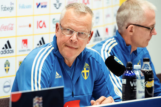 head coach Janne Andersson of the Swedish national football