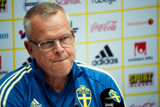 head coach Janne Andersson of the Swedish national football