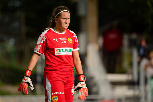 Hammarbys målvakt Caroline Forsgren