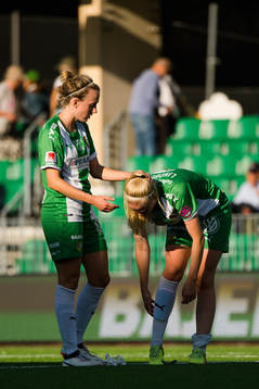 Hammarbys Olga Ekblom och Alexandra Lindberg deppar