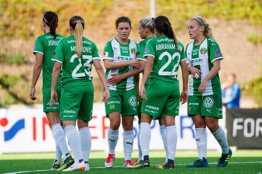Hammarbys spelare  deppar