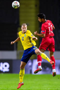 Viktor Claesson of Sweden and Zeki Celik of Turkey