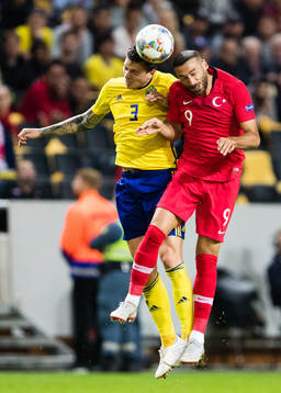 Victor Nilsson Lindelöf of Sweden and Cenk Tosun of Turkey