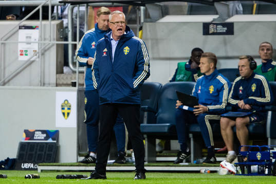 Head coach Janne Andersson of Sweden