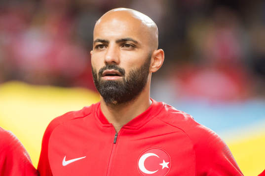 goalkeeper Sinan Bolat of Turkey