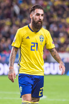 Jimmy Durmaz of Sweden
