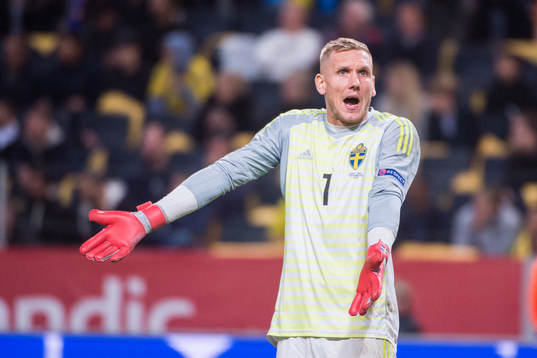 goalkeeper Robin Olsen