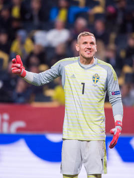 goalkeeper Robin Olsen