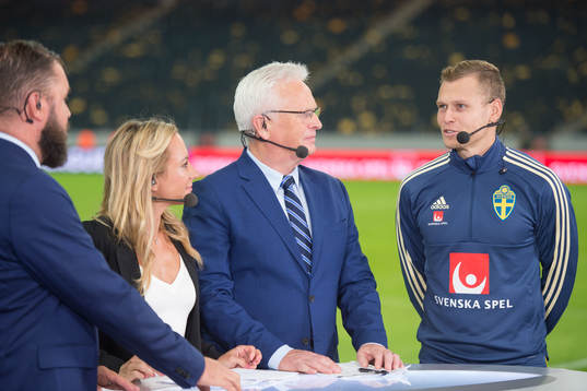 Alexander Axén, Camilla Nordlund and Hasse Backe from