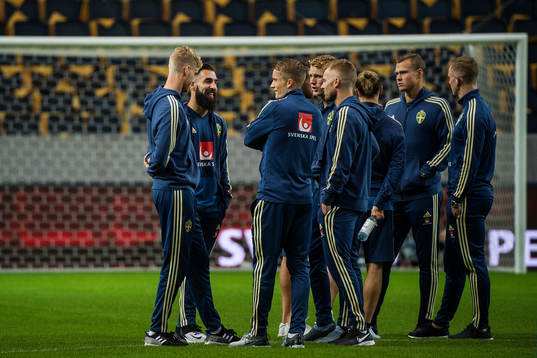 Filip Helander, Jimmy Durmaz, Sam Larsson, Oscar Hiljemark,