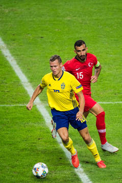 Viktor Claesson of Sweden and Mehmet Topal of Turkey