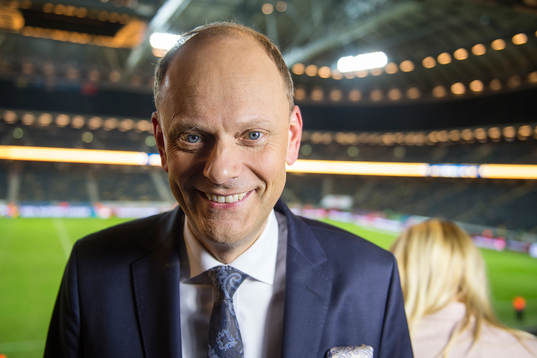 Lasse Granqvist of TV4, Swedish television network