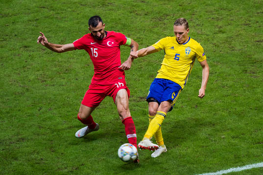 Mehmet Topal of Turkey och Ludwig Augustinsson of Sweden