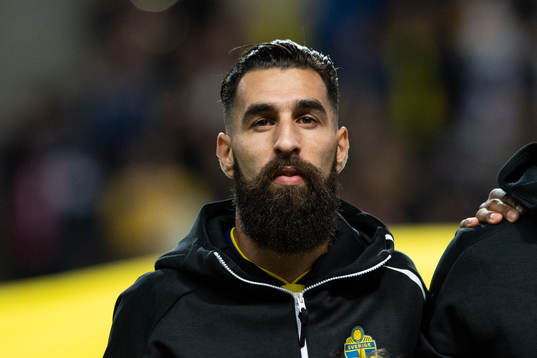 Jimmy Durmaz of Sweden prior the Nations League match