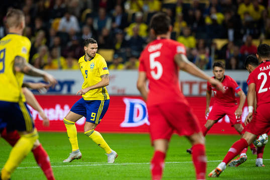 Marcus Berg of Sweden