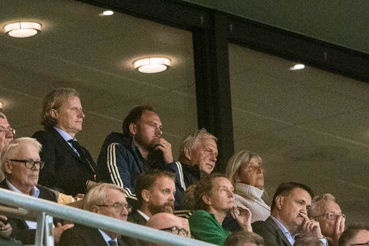 Andreas Granqvist of Sweden in the stands