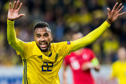 Isaac Kiese Thelin of Sweden