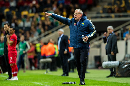 Head coach Janne Andersson of Sweden