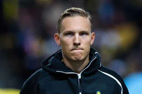 Ludwig Augustinsson of Sweden prior the Nations League