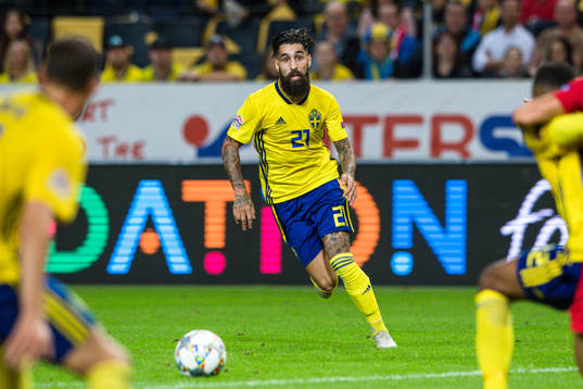 Jimmy Durmaz of Sweden