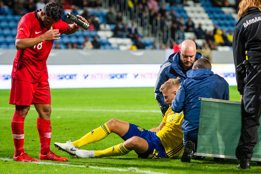 Sveriges Filip Dagerstål får hjälp