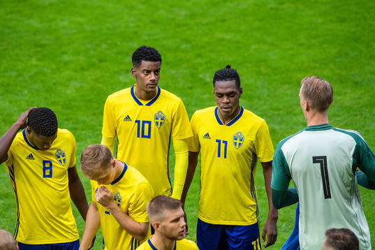 Sveriges Isak Ssewankambo, Joel Andersson, Alexander Isak,