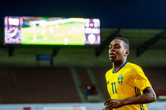 Sveriges Joel Asoro