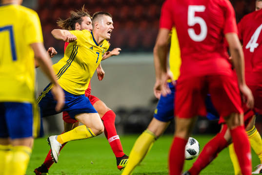 Sveriges Mattias Svanberg