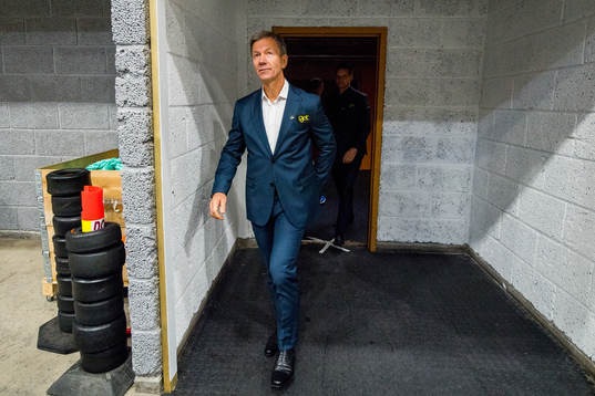 Todd Bjorkstrand, head coach of Stavanger Oilers