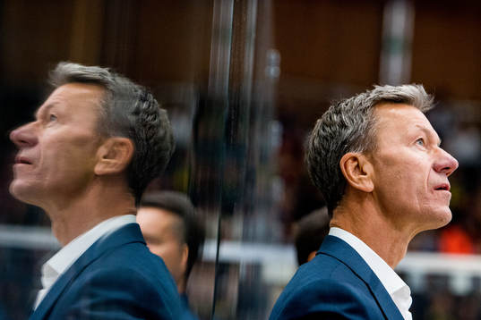 Todd Bjorkstrand, head coach of Stavanger Oilers
