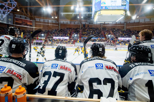 Stephan Joseph Vigier and Mario Lucia of Stavanger Oilers