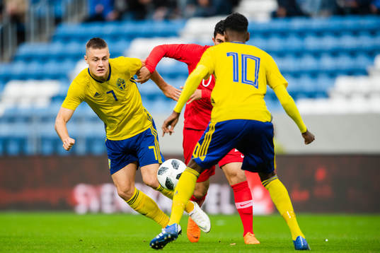 Sveriges Mattias Svanberg