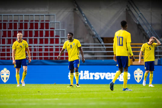 Sveriges Franz Brorsson, Isak Ssewankambo och Joel