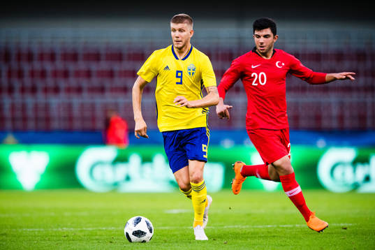 Sveriges Anton Salétros och Turkiets Muhayer Oktay