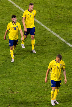 Sveriges Erdal Rakip, Gustaf Nilsson och Jordan Larsson